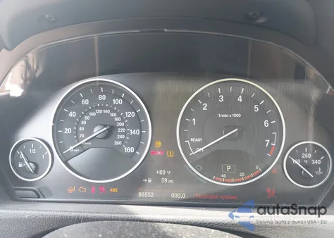 2015 BMW 328I z USA, uszkodzony, nr VIN WBA3A5C57FP604950